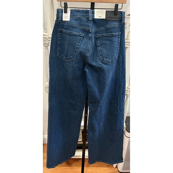 Citizens of Humanity Raven Patch Pocket Wide Leg Blue Jeans Size 28 in Regency - Picture 5 of 6